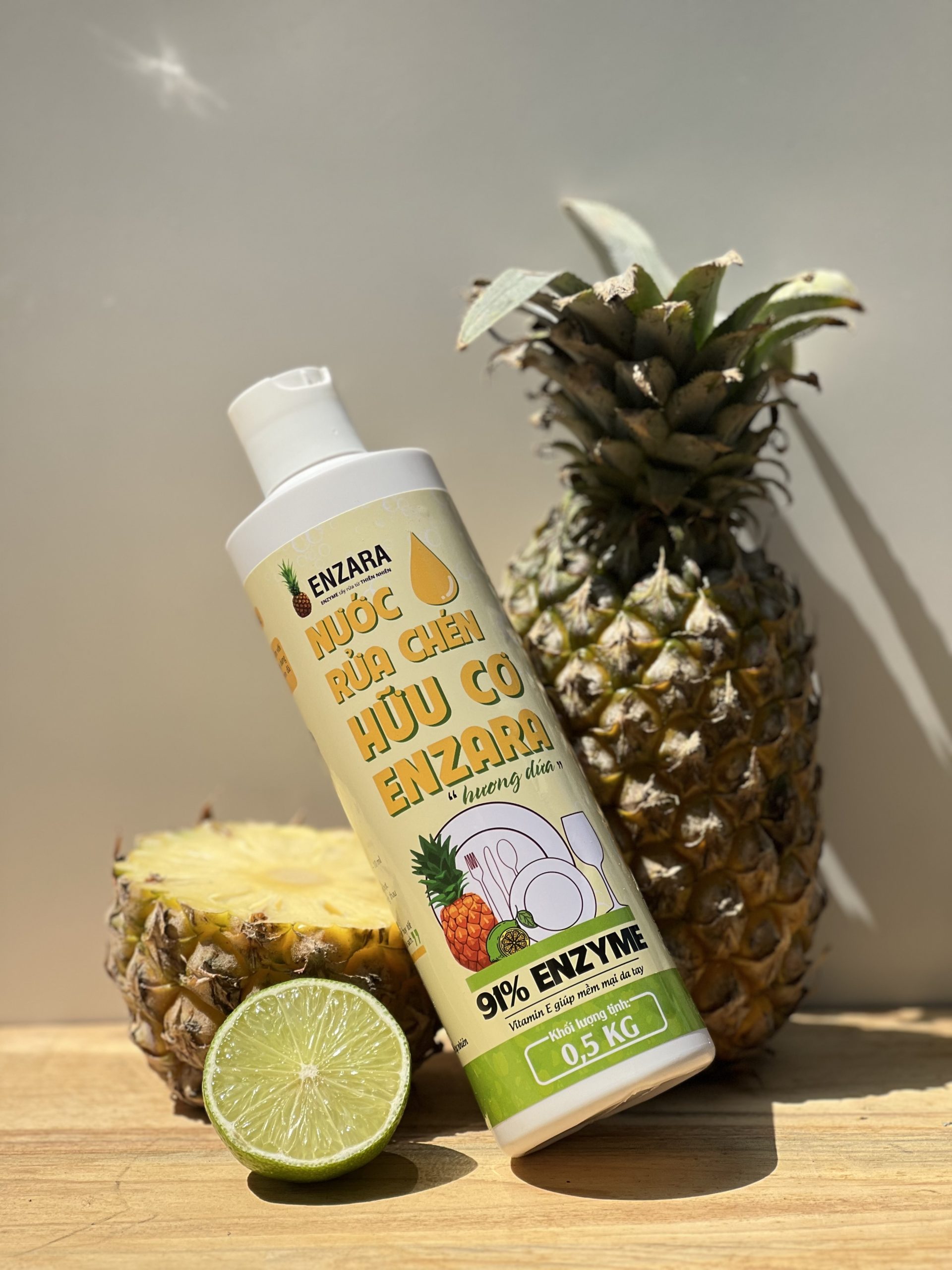 Nước Rửa Chén ENZARA Hương Dứa