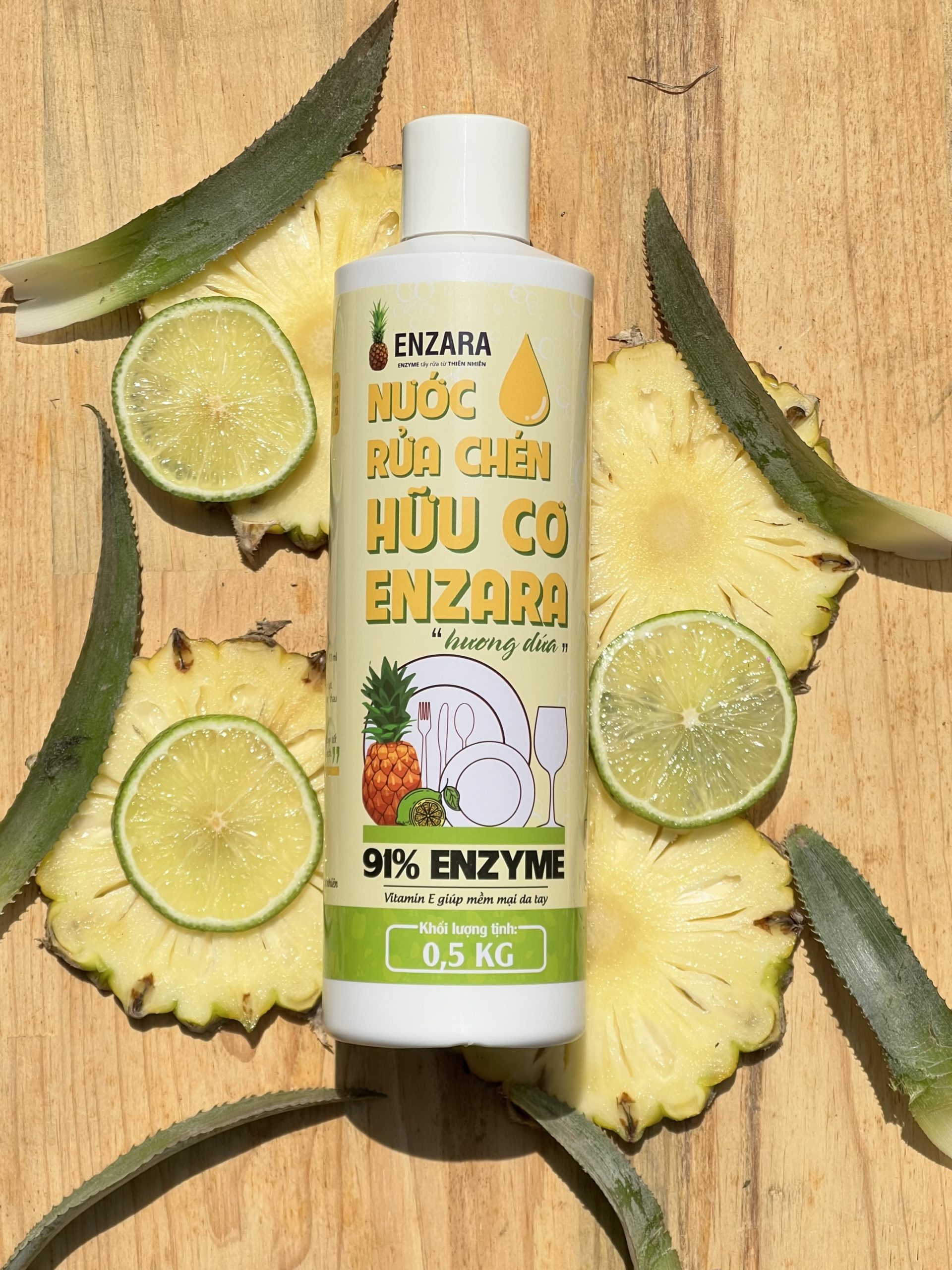 Nước Rửa Chén ENZARA Hương Dứa